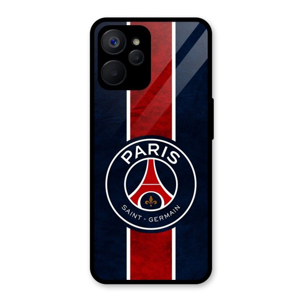Paris Saint Germain Football Club Glass Back Case for Realme 9i 5G