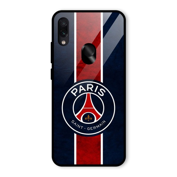 Paris Saint Germain Football Club Glass Back Case for Redmi Note 7S