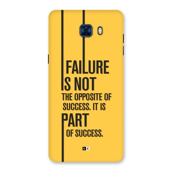 Part Of Success Back Case for Galaxy C7 Pro