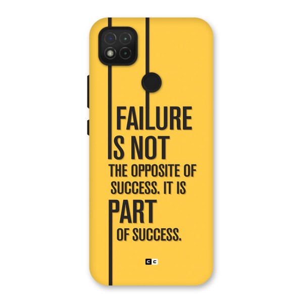 Part Of Success Back Case for Redmi 9