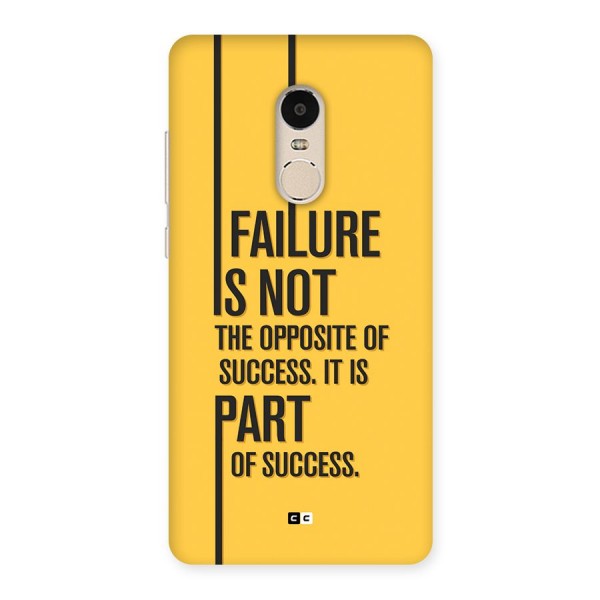 Part Of Success Back Case for Redmi Note 4