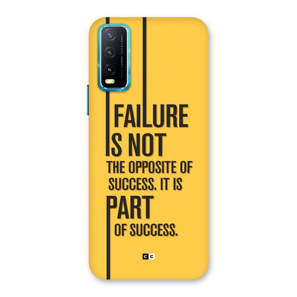 Part Of Success Back Case for Vivo Y12s