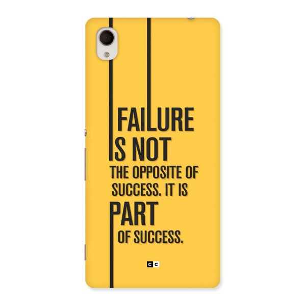 Part Of Success Back Case for Xperia M4 Aqua