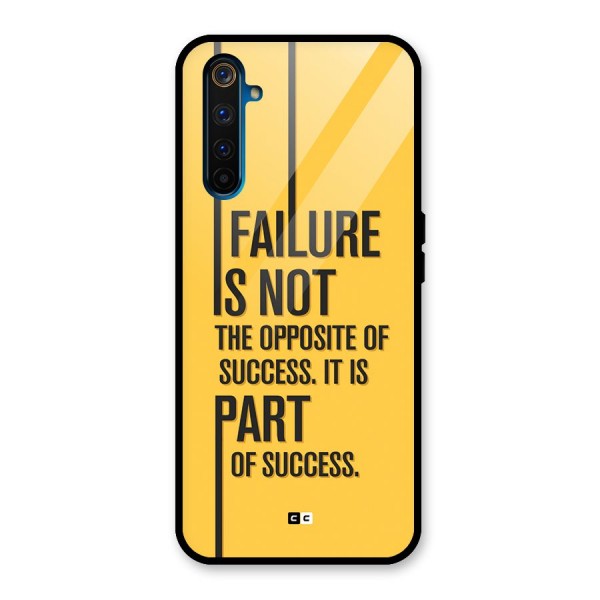 Part Of Success Glass Back Case for Realme 6 Pro