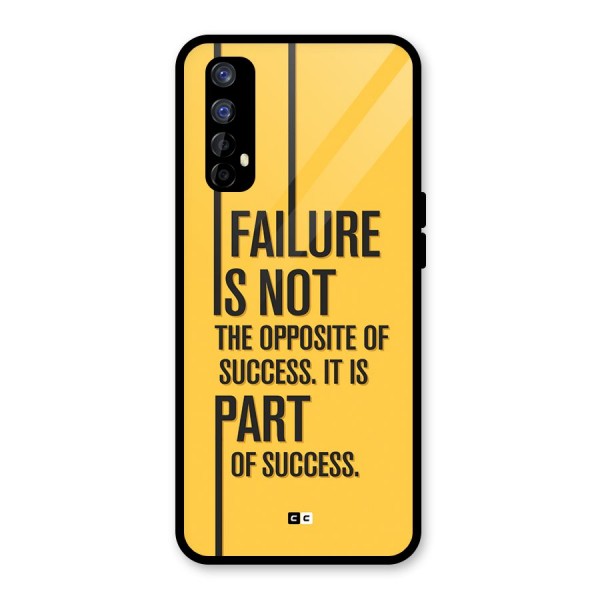 Part Of Success Glass Back Case for Realme 7