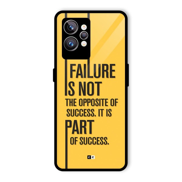 Part Of Success Glass Back Case for Realme GT2 Pro