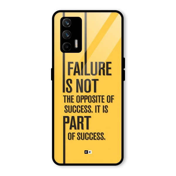 Part Of Success Glass Back Case for Realme GT 5G