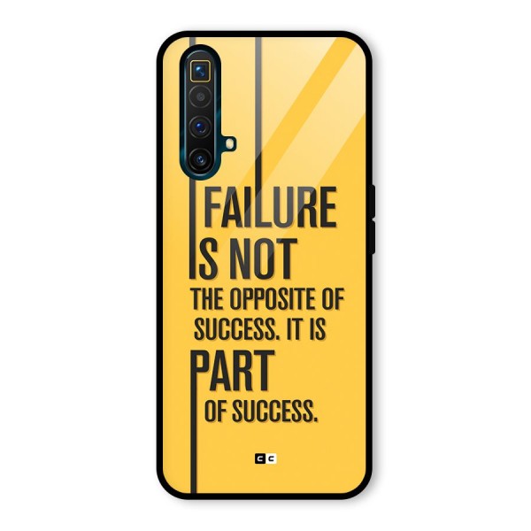 Part Of Success Glass Back Case for Realme X3 SuperZoom