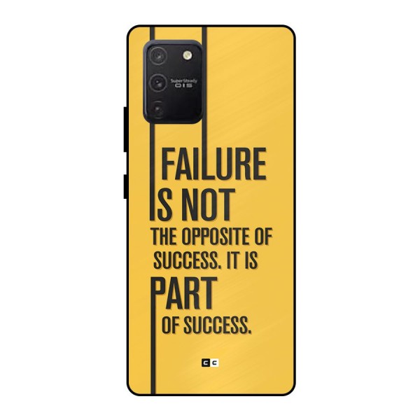 Part Of Success Metal Back Case for Galaxy S10 Lite