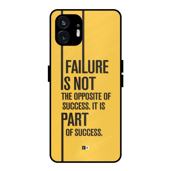 Part Of Success Metal Back Case for Nothing Phone 2