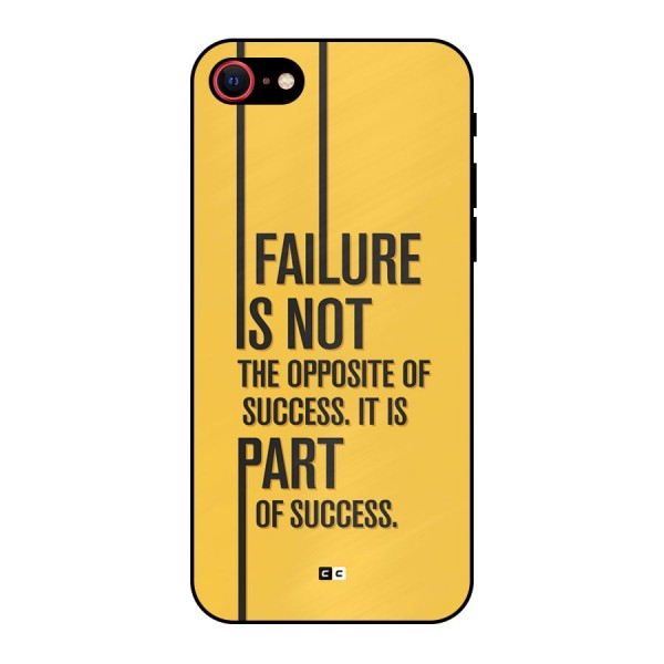 Part Of Success Metal Back Case for iPhone 8