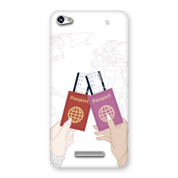 Passport Drive Back Case for Canvas Hue 2 A316