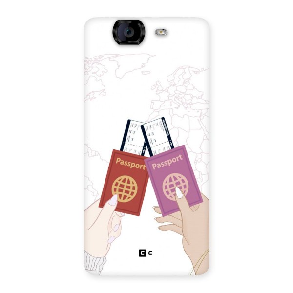 Passport Drive Back Case for Canvas Knight A350