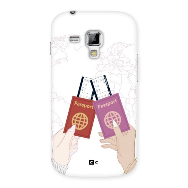 Passport Drive Back Case for Galaxy S Duos