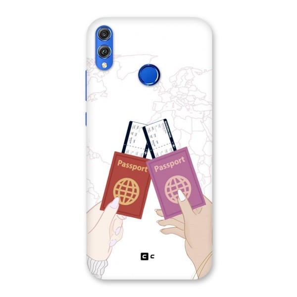 Passport Drive Back Case for Honor 8X