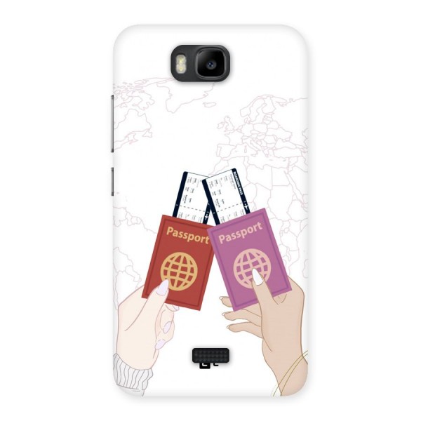 Passport Drive Back Case for Honor Bee