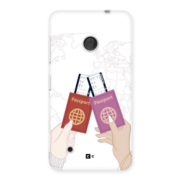 Passport Drive Back Case for Lumia 530