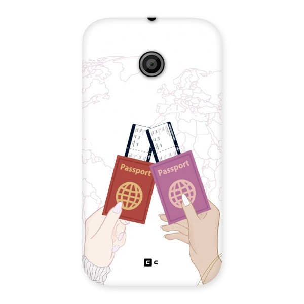 Passport Drive Back Case for Moto E