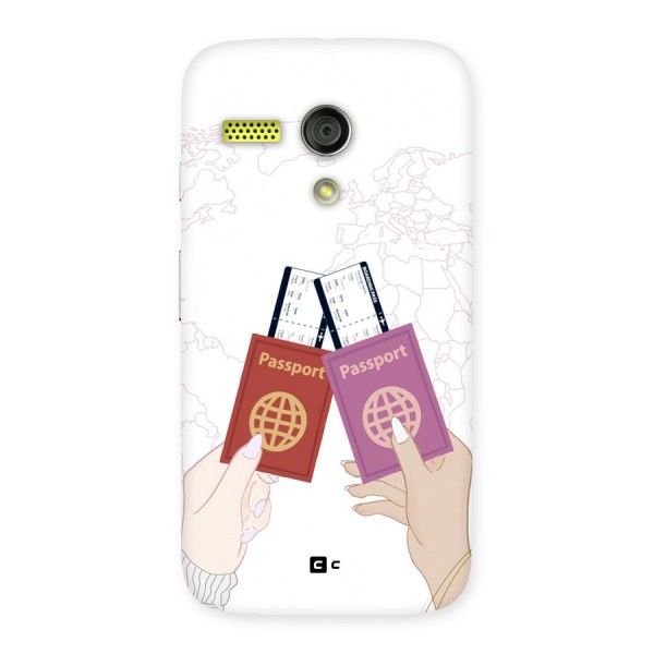 Passport Drive Back Case for Moto G