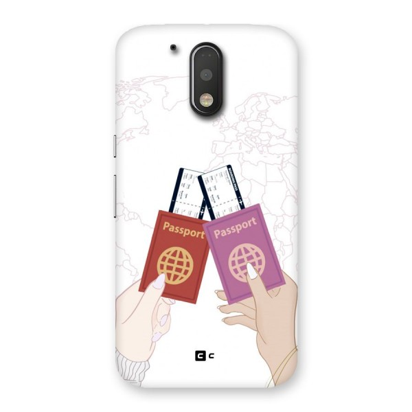 Passport Drive Back Case for Moto G4