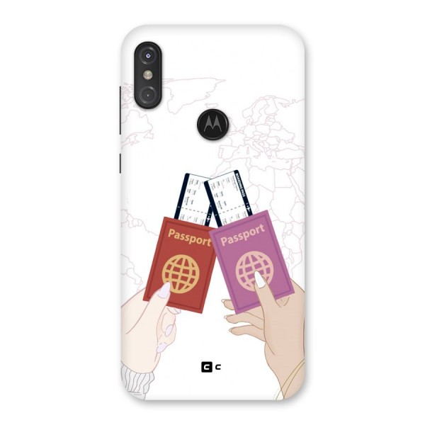 Passport Drive Back Case for Motorola One Power