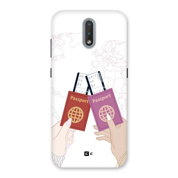 Passport Drive Back Case for Nokia 2.3