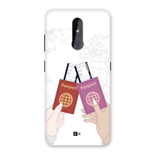 Passport Drive Back Case for Nokia 3.2