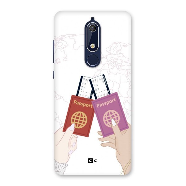 Passport Drive Back Case for Nokia 5.1