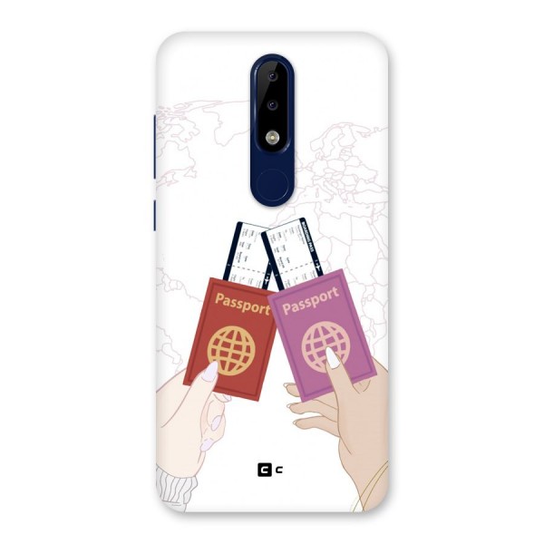 Passport Drive Back Case for Nokia 5.1 Plus