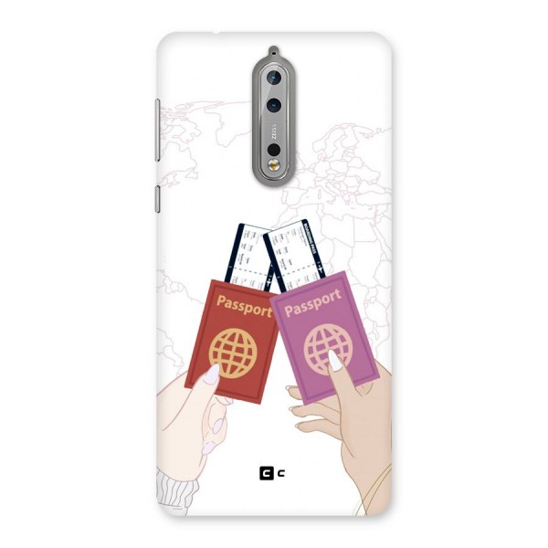 Passport Drive Back Case for Nokia 8