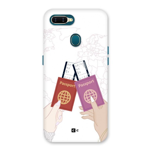 Passport Drive Back Case for Oppo A11k