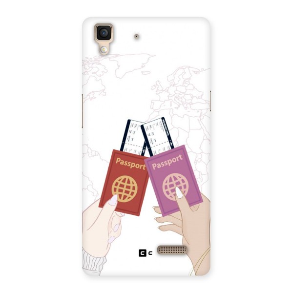 Passport Drive Back Case for Oppo R7