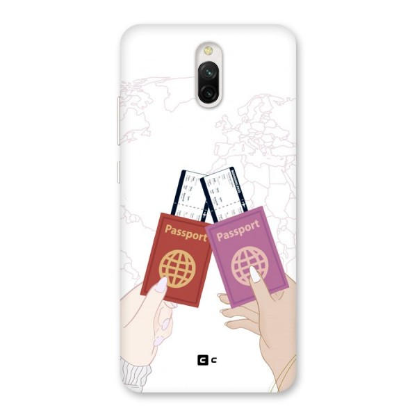 Passport Drive Back Case for Redmi 8A Dual