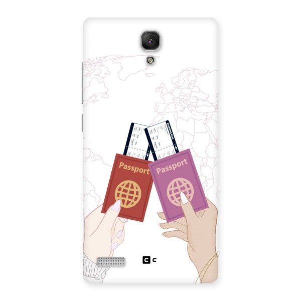 Passport Drive Back Case for Redmi Note