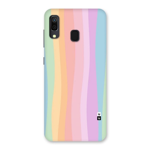 Pastel Curves Back Case for Galaxy A20