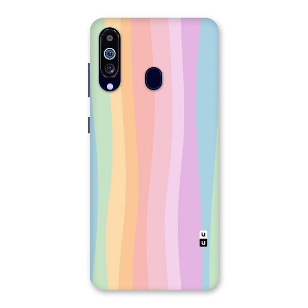 Pastel Curves Back Case for Galaxy A60