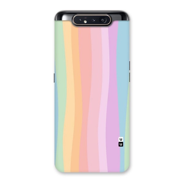 Pastel Curves Back Case for Galaxy A80