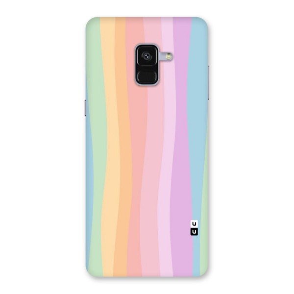 Pastel Curves Back Case for Galaxy A8 Plus