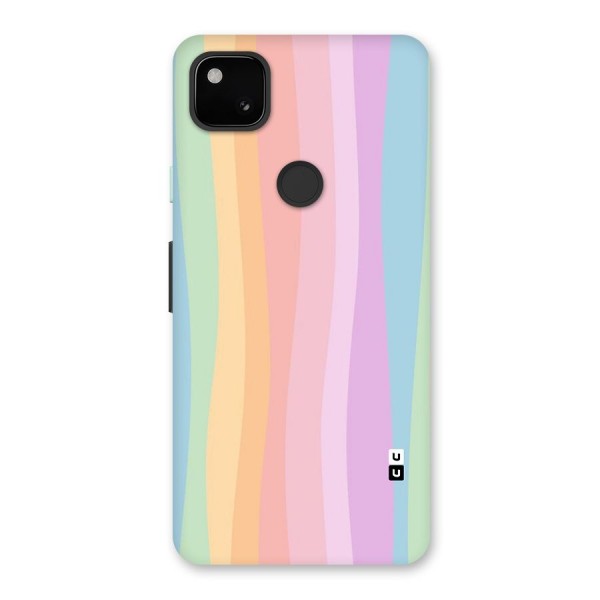 Pastel Curves Glass Back Case for Google Pixel 4a