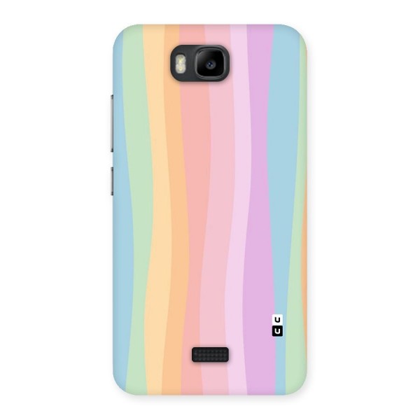 Pastel Curves Back Case for Honor Bee