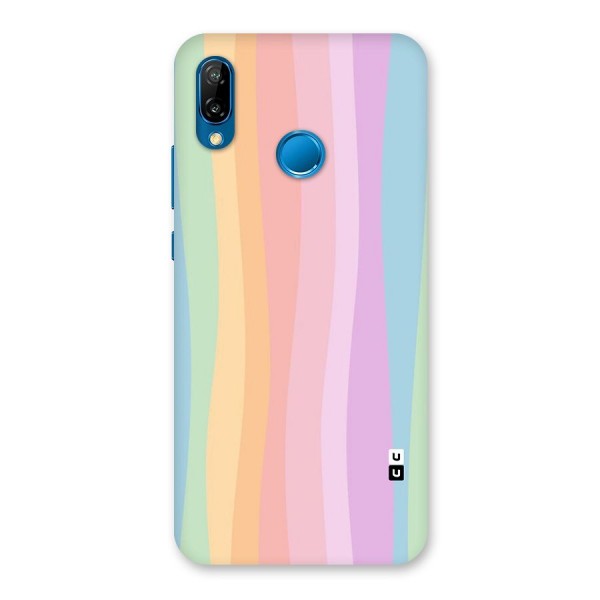 Pastel Curves Back Case for Huawei P20 Lite