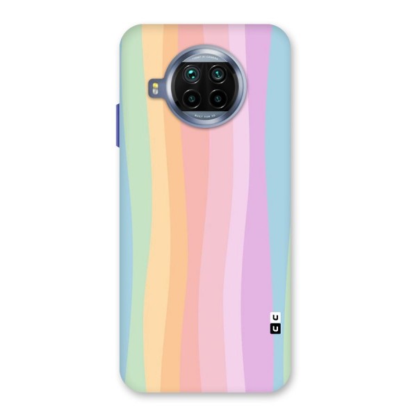 Pastel Curves Glass Back Case for Mi 10i