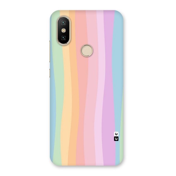 Pastel Curves Back Case for Mi A2