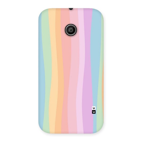 Pastel Curves Back Case for Moto E