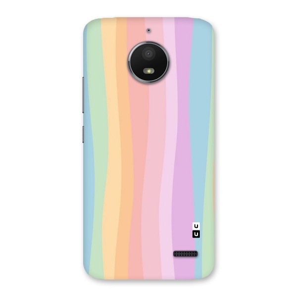 Pastel Curves Back Case for Moto E4