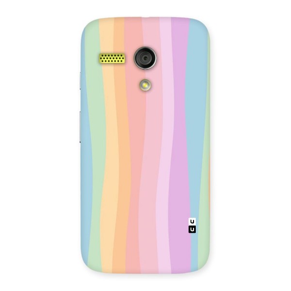 Pastel Curves Back Case for Moto G