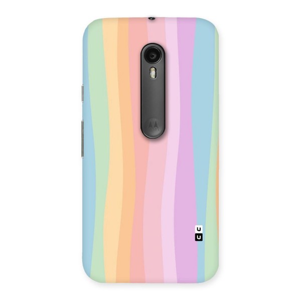 Pastel Curves Back Case for Moto G3