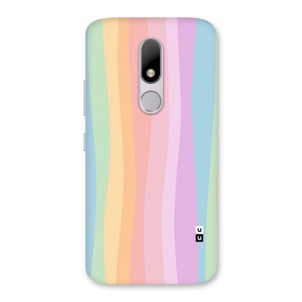 Pastel Curves Back Case for Moto M