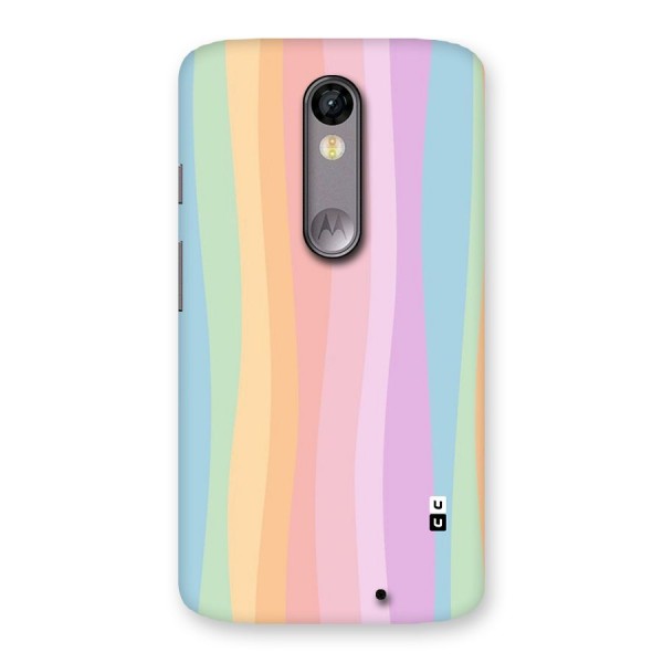 Pastel Curves Back Case for Moto X Force