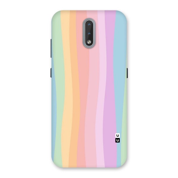 Pastel Curves Back Case for Nokia 2.3